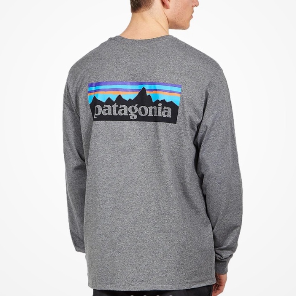 Patagonia Men's Long-Sleeved P-6 Logo Responsibility Regular Fit